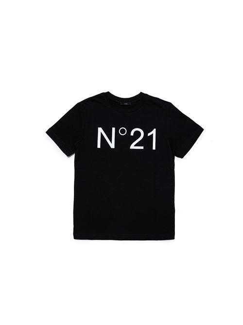 T-shirt, unisex, logata. N°21 | N21173 N01530N900